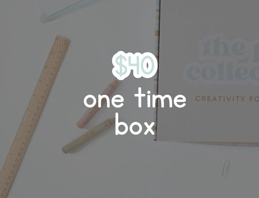 one time box